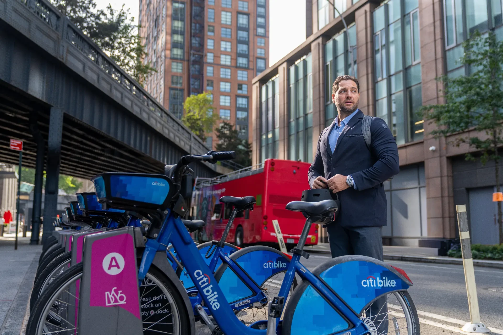 Corporate executive portrait photography for Mubadala Investments, New York City